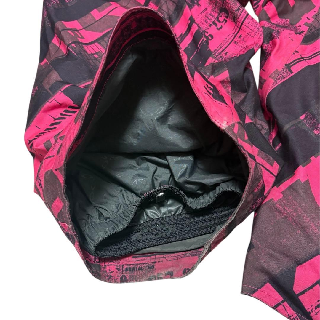 OAKLEY スノボウェアパンツ 総柄 graphic design