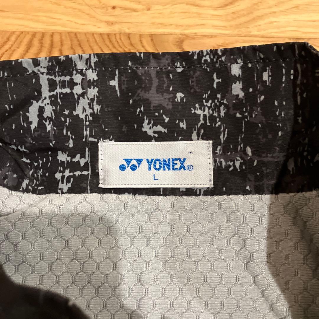 YONEX ウォームアップウェア L ブラック/グレー　HEATCAPSULE